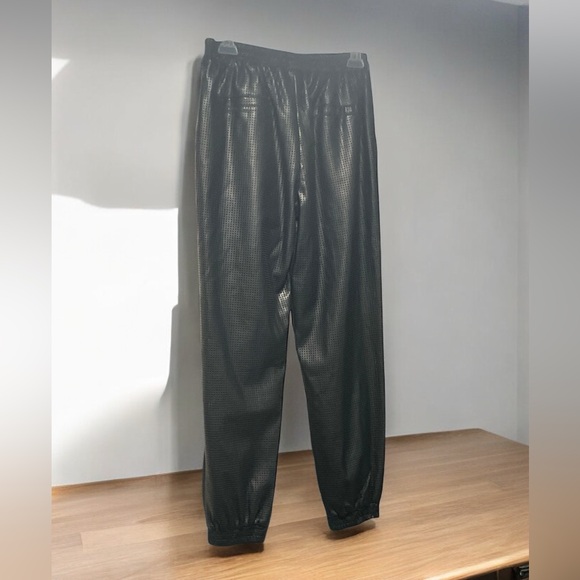 Style Stalker Faux Leather Joggers with side pockets Size S. New - Picture 4 of 4